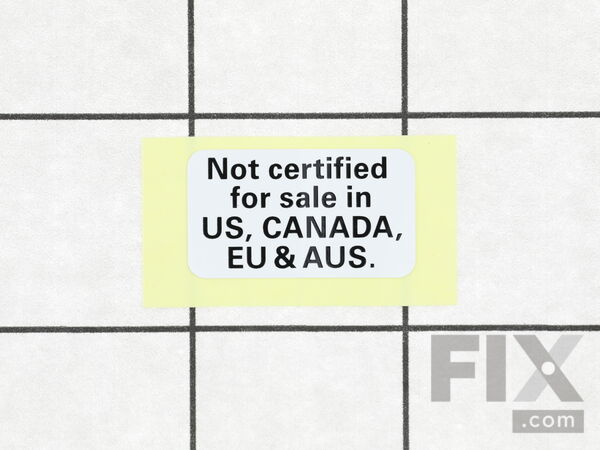 10018391-1-M-Honda-87114-ZH7-000-Label- Warning
