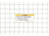 Mark- Operator Caution – Part Number: 87516-Z0J-000