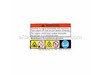 Mark- Operator Caution – Part Number: 87516-Z4H-000