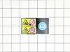 Mark- Operator Caution – Part Number: 87516-Z4H-810