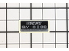 Label-Model – Part Number: 89011438831