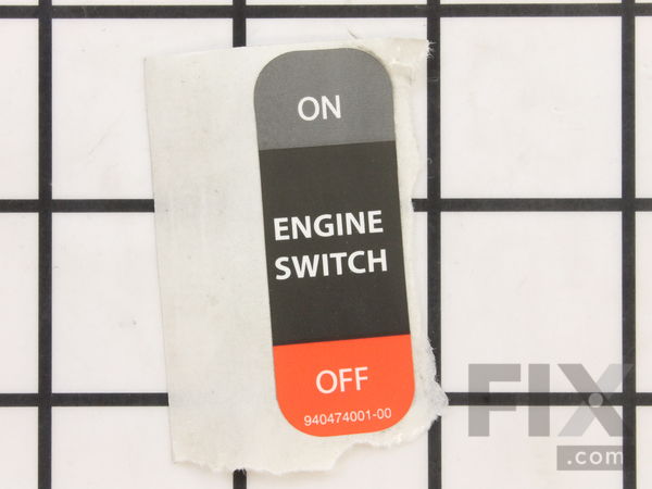 10032427-1-M-Homelite-940474001-Engine Switch Label