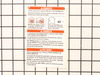 CPSC Label – Part Number: 940515017