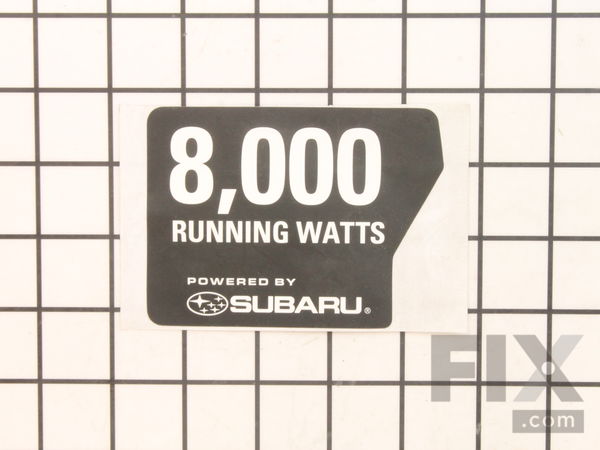 10032495-1-M-Homelite-940596001-Running Watts Label