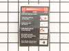 10032549-1-S-Homelite-940617032-Starting Instruction Label