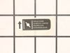 Choke Label – Part Number: 940647033
