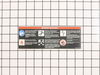 Danger Label – Part Number: 940654205