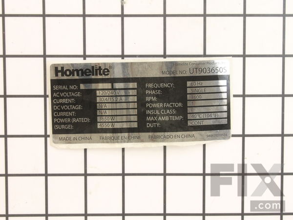 10032803-1-M-Homelite-940678207-Data Label
