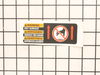 10032832-1-S-Homelite-940680015-Hot Surface Label