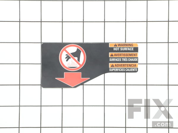10032838-1-M-Ridgid-940680028-Hot Surface Warning Label