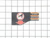 Hot Surface Warning Label – Part Number: 940680028