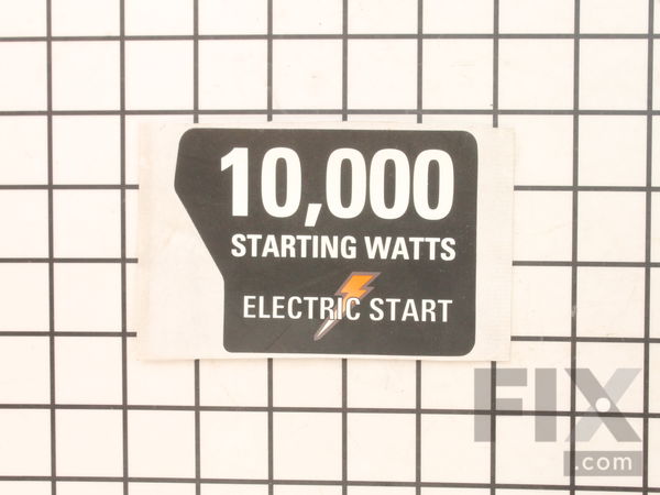 10032848-1-M-Homelite-940686044-Starting Watts Label