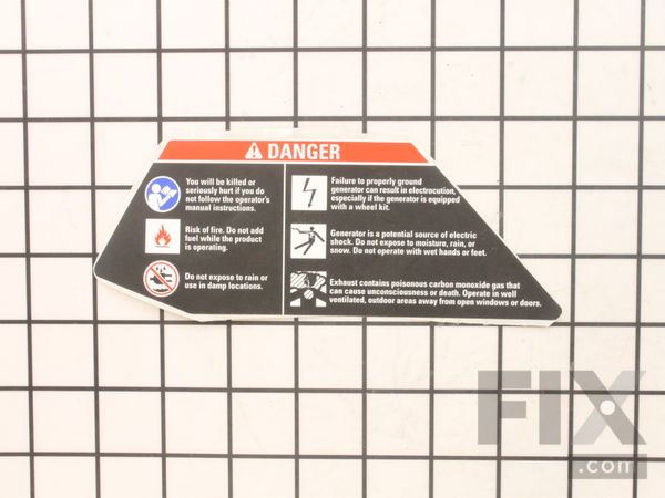 10032939-1-M-Ridgid-940707016-Danger Warning General Label