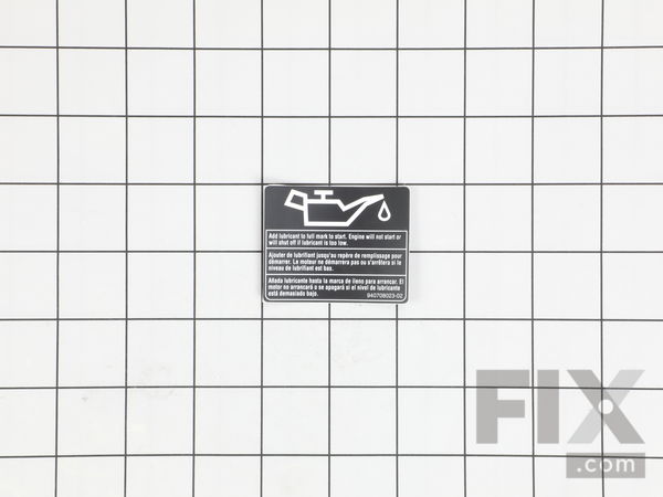 10032973-1-M-Ryobi-940708023-Check Oil Label