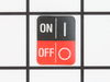On/Off Switch Label – Part Number: 940734079