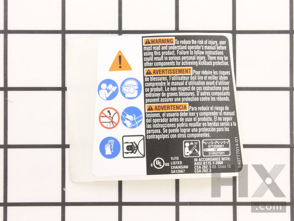 10033077-1-M-Homelite-940777014-Warning Labels