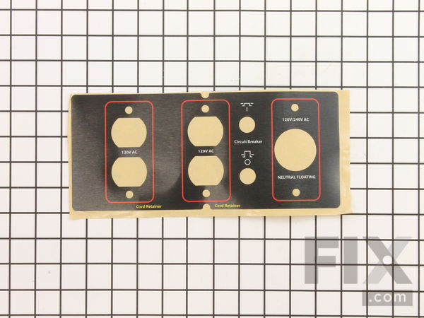 10033137-1-M-Homelite-940780006-Control Panel Label