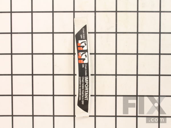 10033162-1-M-Homelite-940793001-Chain Brake Label