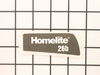 Logo Label – Part Number: 940867001
