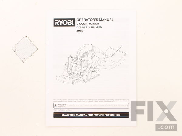 10037125-1-M-Ryobi-983000493-Operators Manual - Jm82/17539