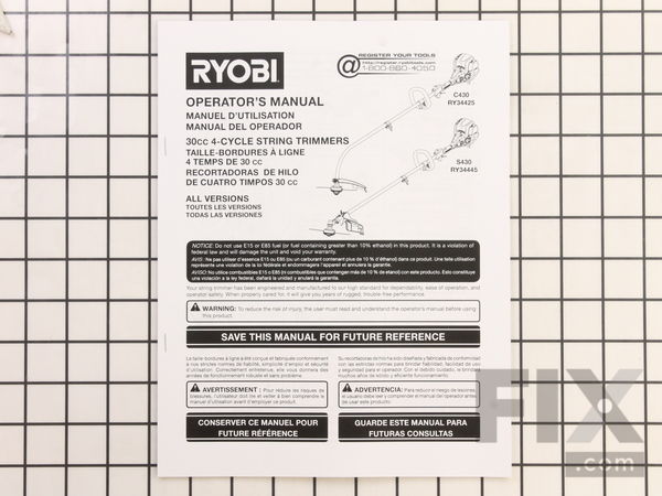 10038048-1-M-Ryobi-990000040-Operator's Manual