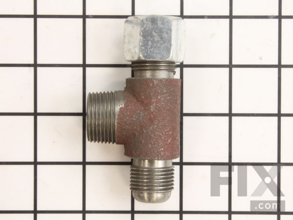 10044577-1-M-Campbell Hausfeld-DP500053AV-Discharge Tee W/ Nut & Ferrule