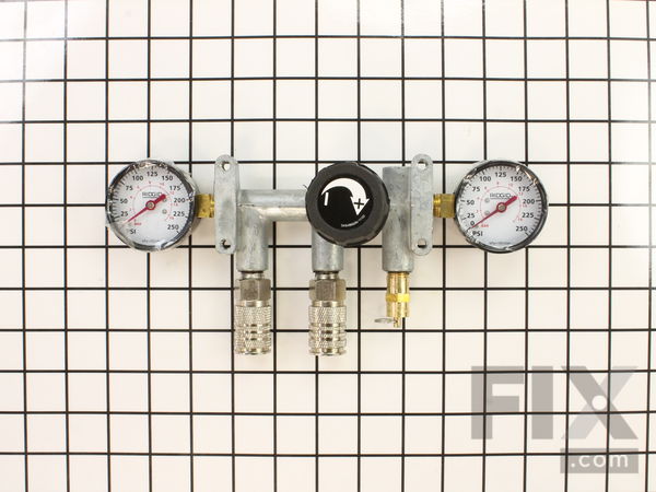 10054150-1-M-Campbell Hausfeld-WL024501AV-Manifold Assembly-Ridgid Gauges