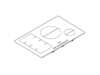 GLASS CERAMIC HOB TOP – Part Number: 00770791