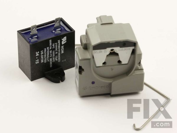 10061312-1-M-LG-CLS30820101-Refrigerator Compressor Start Relay and Overload Assembly