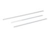 Cooktop Trim Kit of 3 Pieces, White – Part Number: W10675027