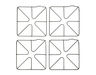 10063215-1-S-GE-WB31X23817-GRATE KIT