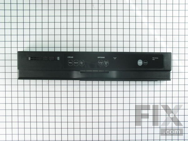 10064579-1-M-Whirlpool-W10757829-Control Panel with Touchpad - Black