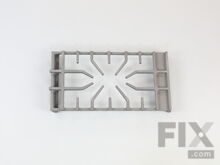 Center Burner Grate - Black – Part Number: 5304499393