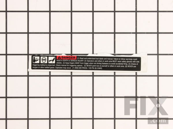 10073630-1-M-Senco-HG0133-Label-Safety Precautions