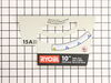 Front Panel Label – Part Number: 089037007904
