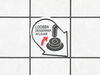 Warning Label – Part Number: 089100207051