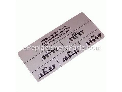 10078346-1-M-Ryobi-089140200907-Label (Speed CHART-1)