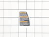 Pivot Plate Screw Warning Labe – Part Number: 089240001907