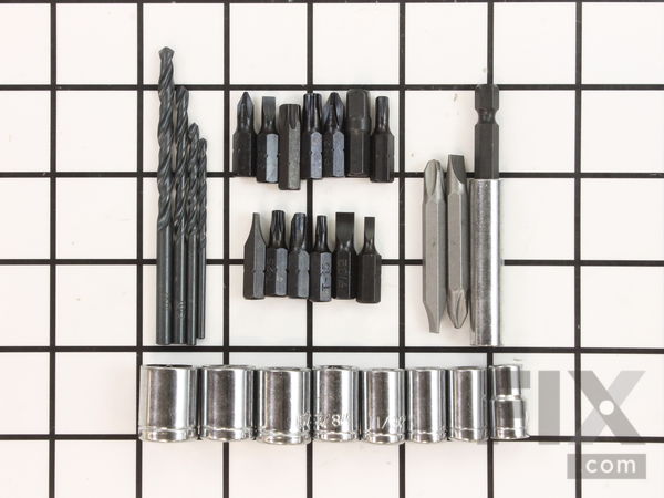 10079259-1-M-Ryobi-120028103-28 Piece Bit Set