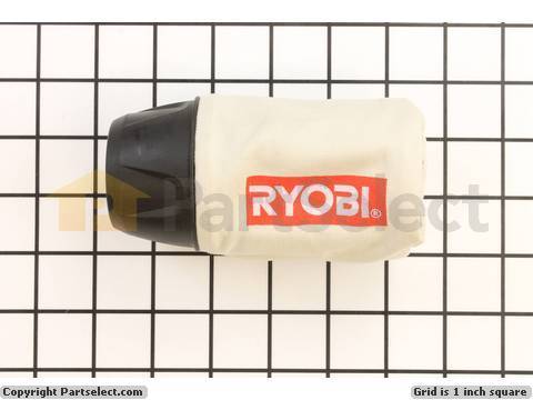 10080918-1-M-Ryobi-39065005022-Dust Bag Assembly