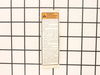 Label Warning – Part Number: 608509000