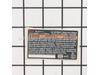 Label Data P510 – Part Number: 940045065