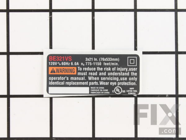 10085532-1-M-Ryobi-940078056-Label Data