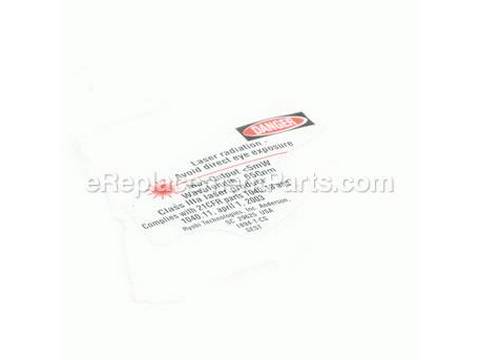 10085642-1-M-Ryobi-940299475-Label Lazer Warning B