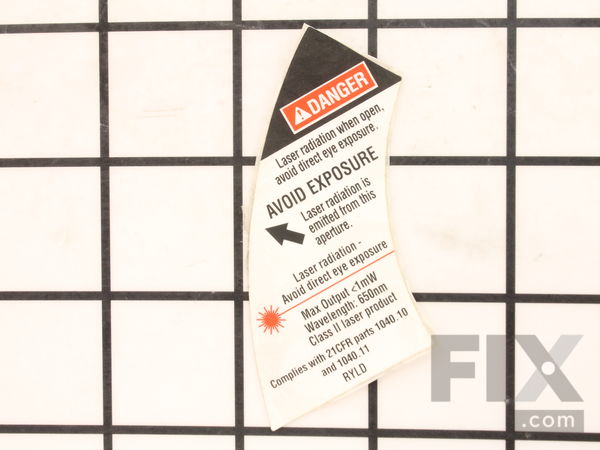 10085710-1-M-Ryobi-940976269-Label Laser Warning