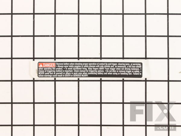 10085741-1-M-Ryobi-941007012-Label Magazine Danger