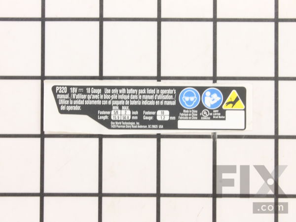 10085748-1-M-Ryobi-941121067-Label Data P320