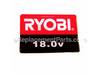 Brand Label – Part Number: 9418529