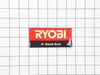 Ryobi Logo Label – Part Number: BS90109000