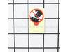 Hand Warning Label – Part Number: 089036005907